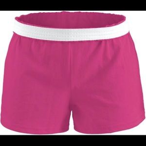 Pink fuchsia soffe shorts